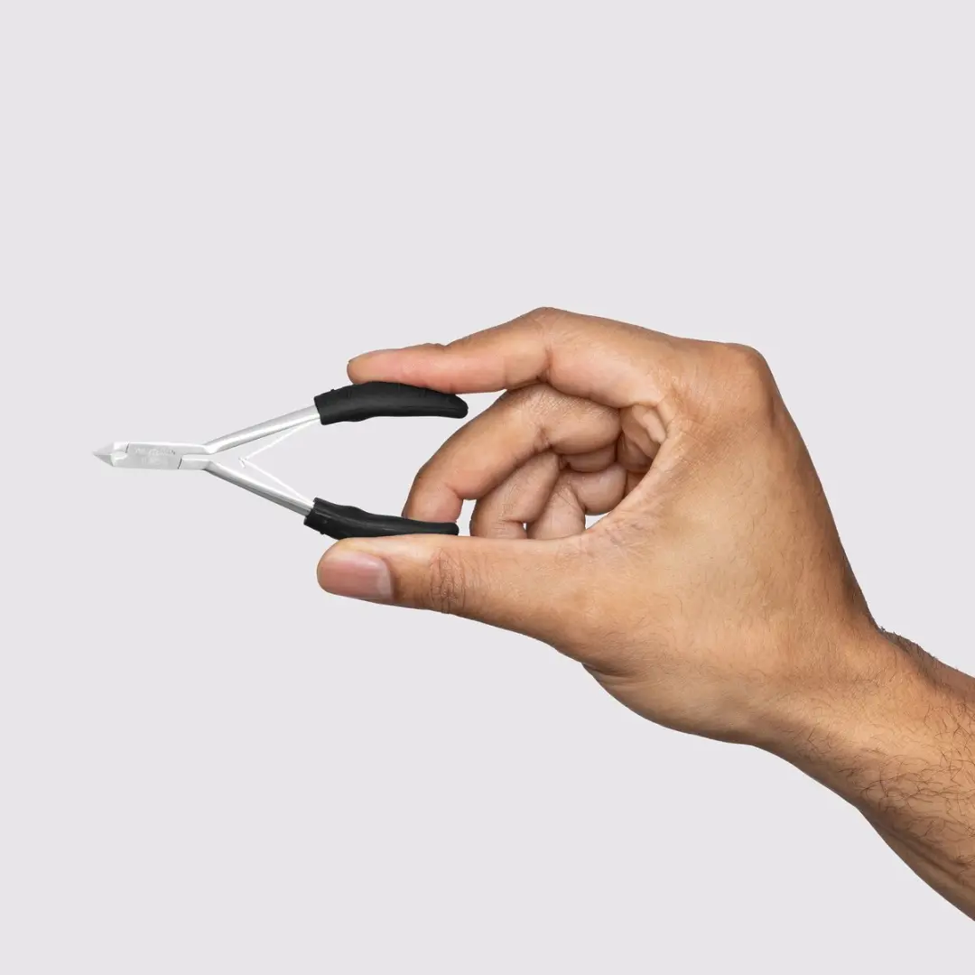 Tweezerman Great Grip Cuticle Nipper - RVS