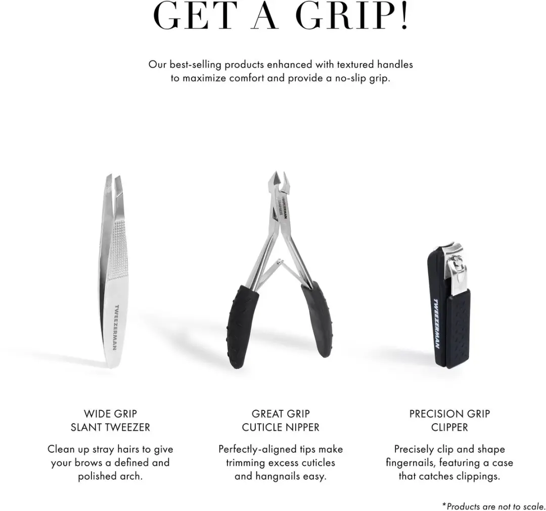 Tweezerman Great Grip Cuticle Nipper - RVS - afbeelding 6 van 6