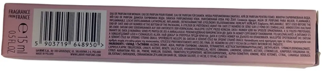 La Rive Her Choice Dames Parfum 15ml