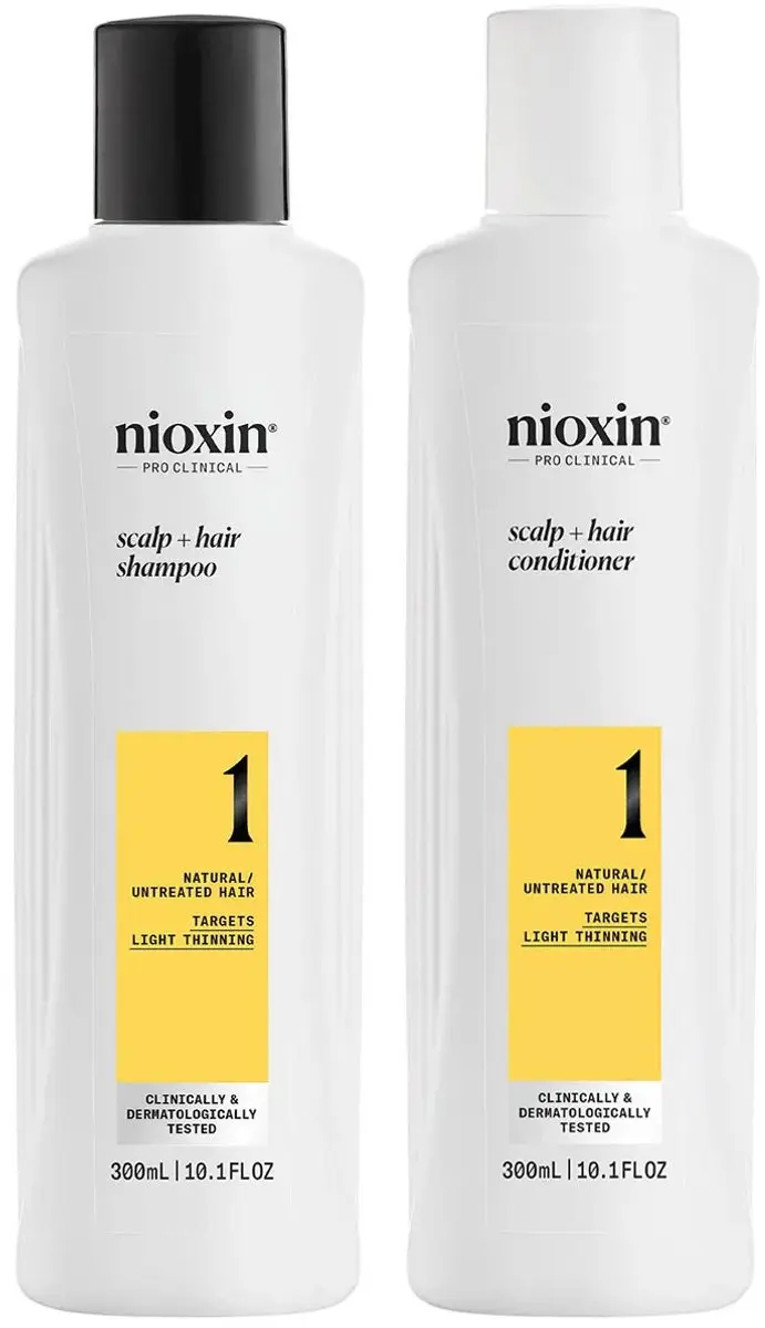 Nioxin System 1 Shampoo & Conditioner Set 300ml