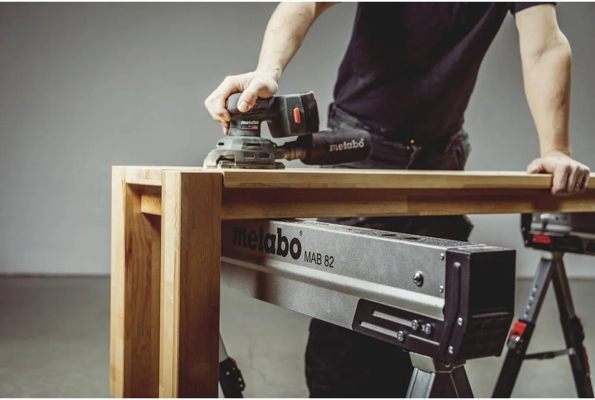 Metabo MAB 82 Werkbok 590kg - 2 Stuks - Zilver/Zwart