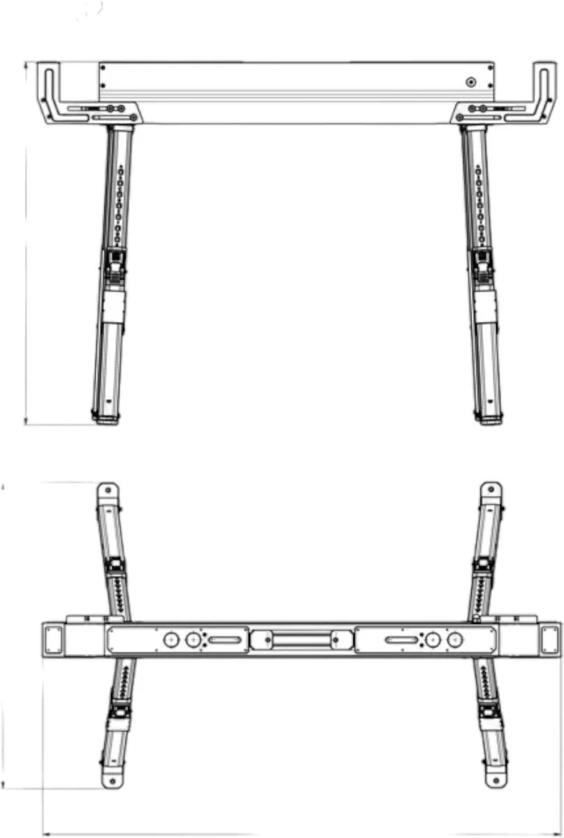 Metabo MAB 82 Werkbok 590kg - 2 Stuks - Zilver/Zwart