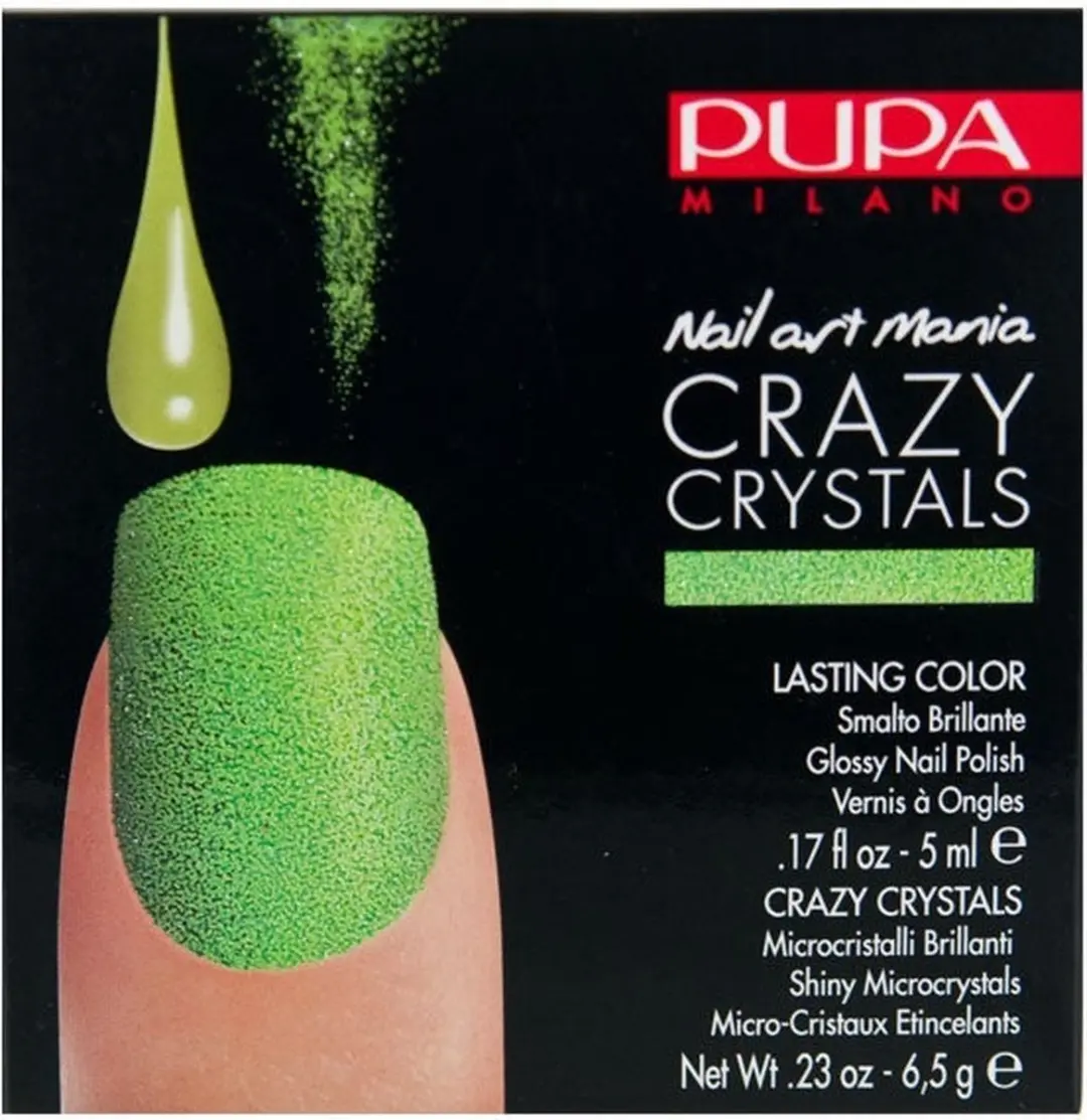 Pupa Milano Nail Art Mania Crazy Crystals 006 - Groen
