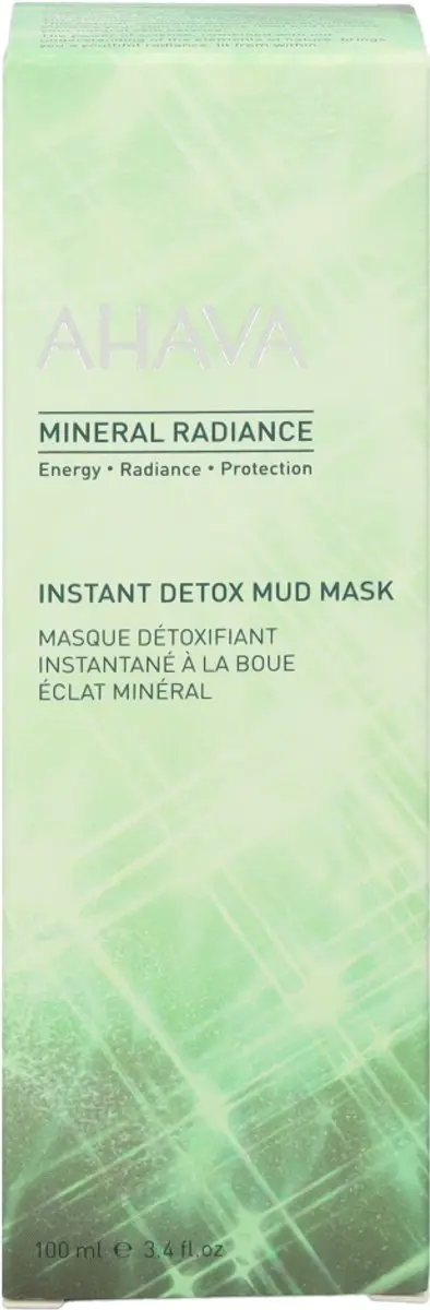 AHAVA Mineraal Detox Moddermasker 100ml - Grijs