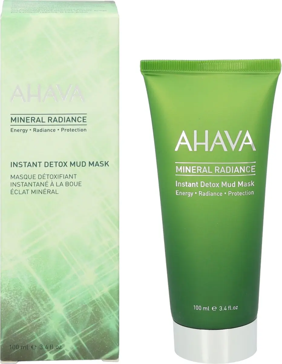 AHAVA Mineraal Detox Moddermasker 100ml - Grijs