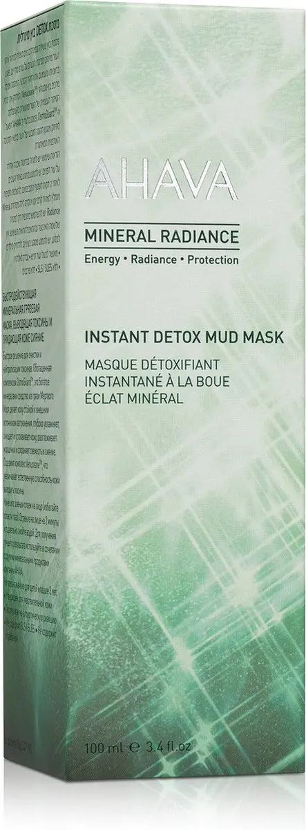 AHAVA Mineraal Detox Moddermasker 100ml - Grijs