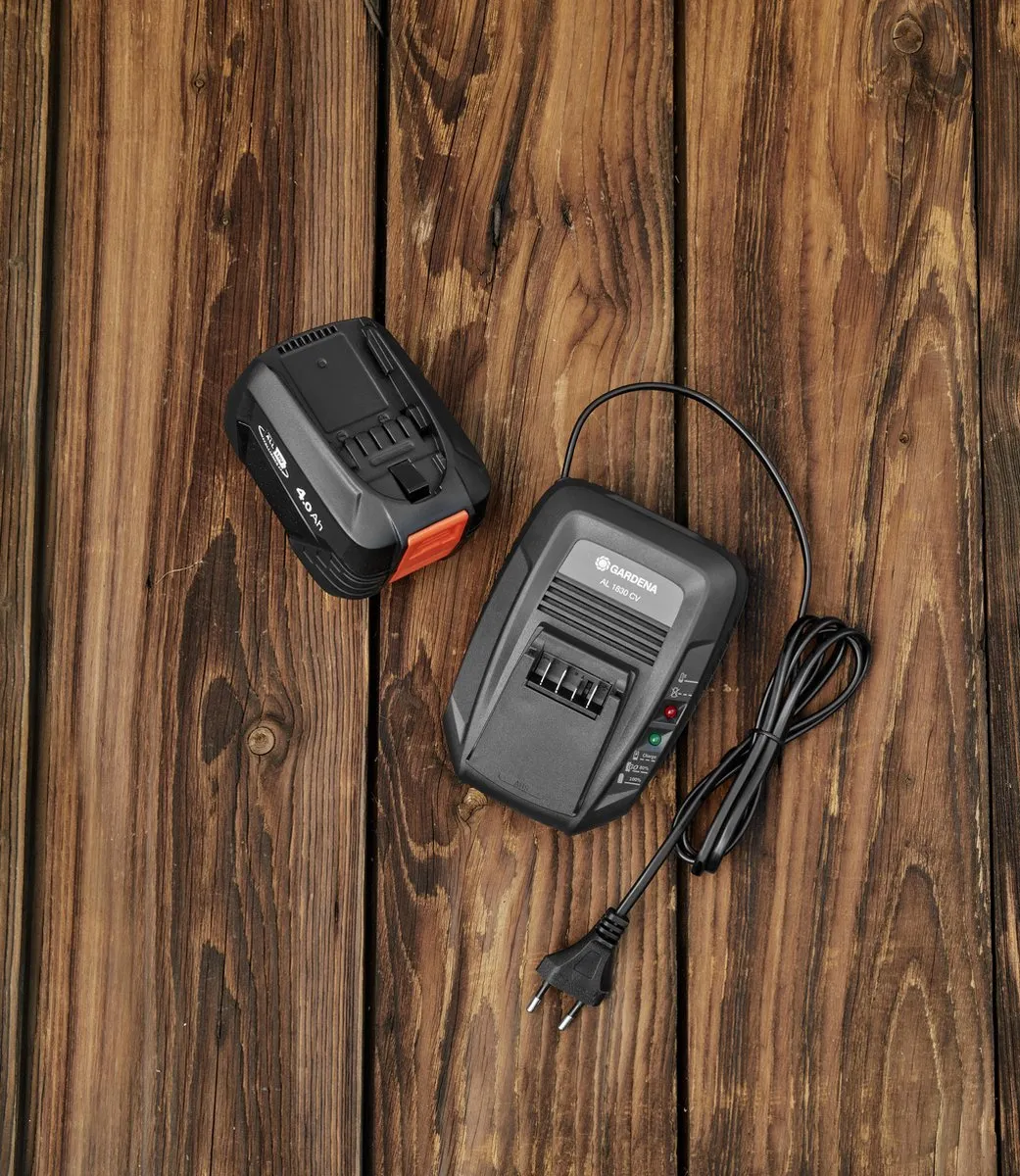 Gardena Startset P4A QC 4.0Ah Accu & Lader - 14908-20