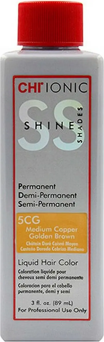 Farouk Chi Ionic Shine Shades Permanent Haarkleuring 89ml - Bruin