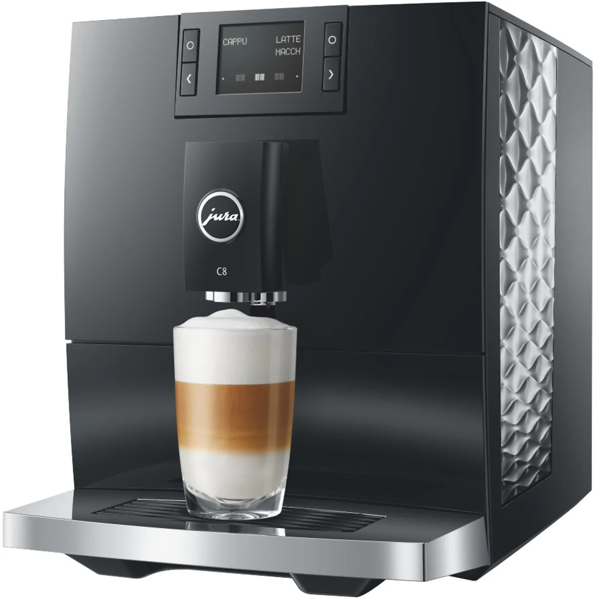 Jura C8 Volautomatische Espressomachine - Piano Black