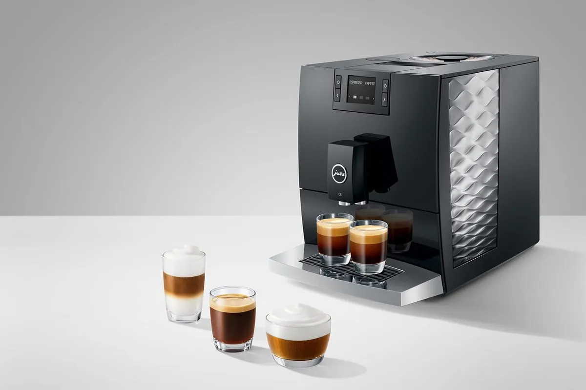 Jura C8 Volautomatische Espressomachine - Piano Black - afbeelding 6 van 6