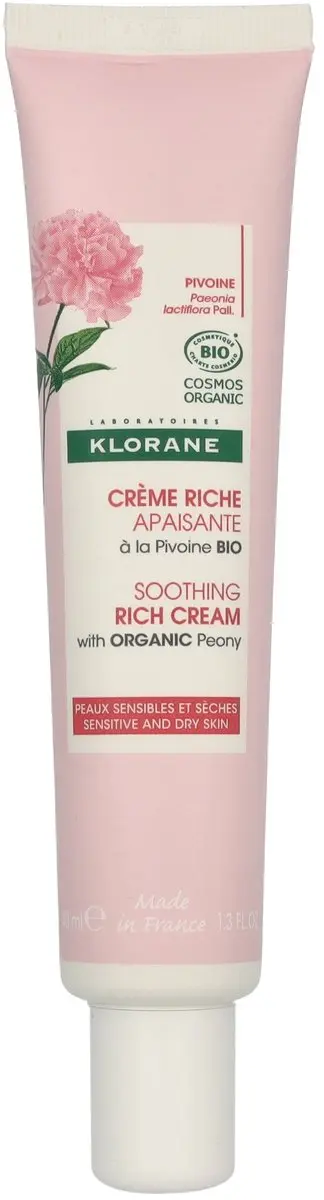 Klorane Huid Dagcrème Pivoine BIO 40ml - 40 Stuks