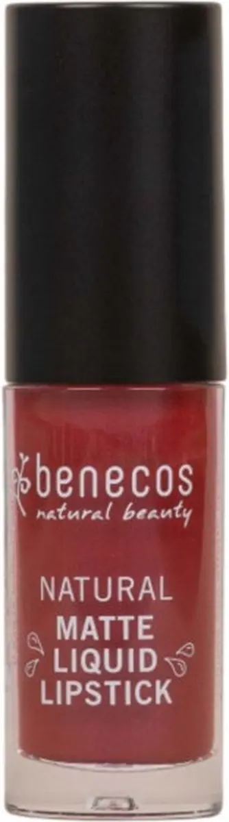 Benecos Lippenstift Liquid Mat Bloody Berry 5ml