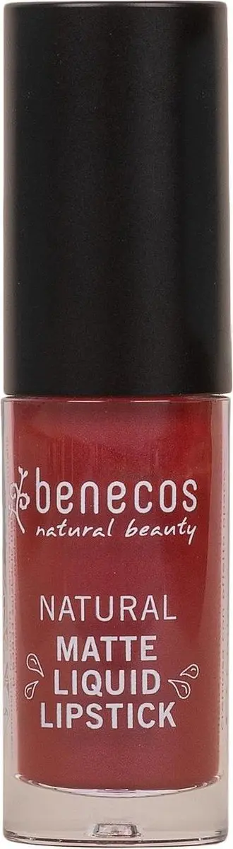 Benecos Lippenstift Liquid Mat Bloody Berry 5ml