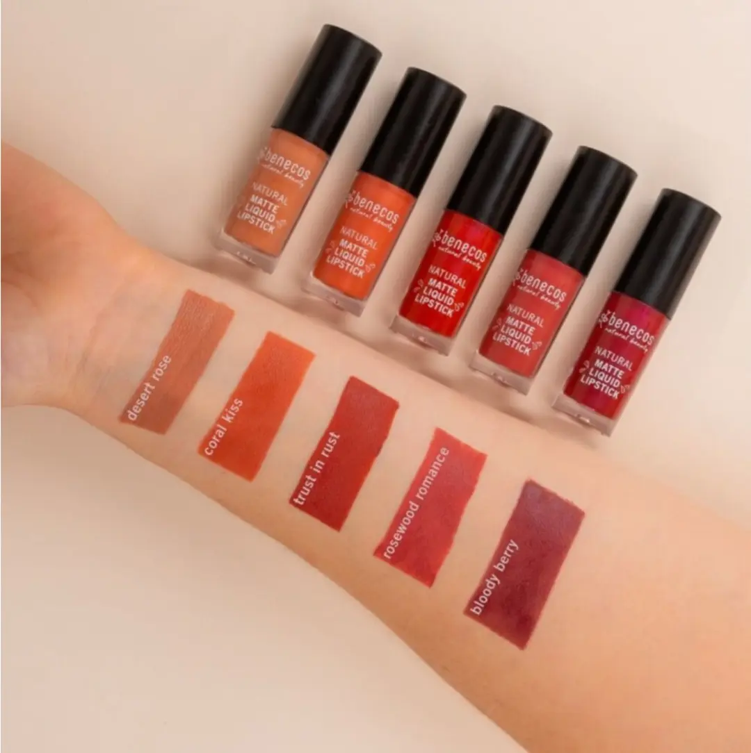 Benecos Lippenstift Liquid Mat Bloody Berry 5ml