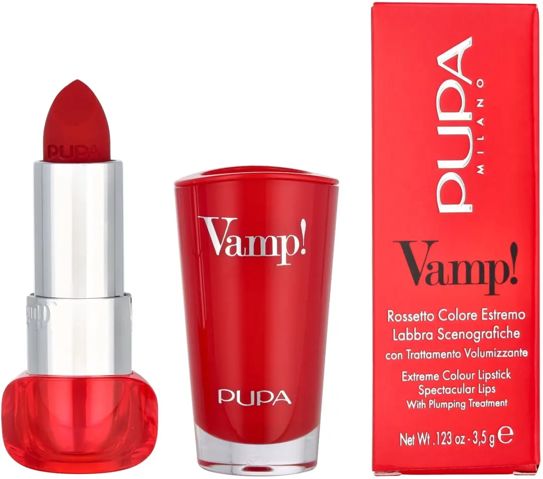 Pupa Milano Vamp! ExtreMe Colour Lipstick 302 Ruby Red - 3,5 g