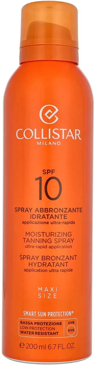 Collistar Moisturizing Tanning Spray SPF 10 - 200ml