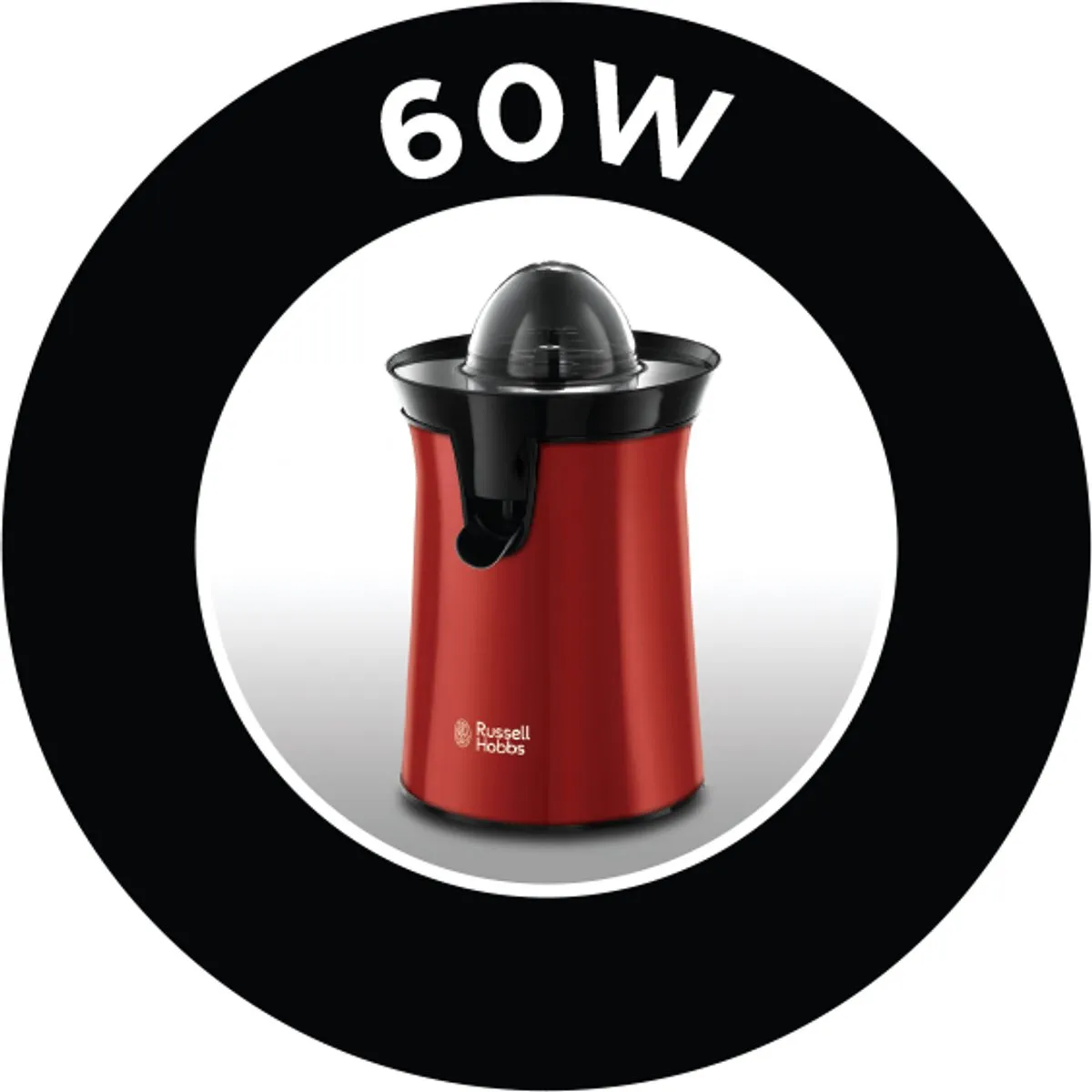 Russell Hobbs 26010-56 Citruspers - 60W - Rood/Zwart