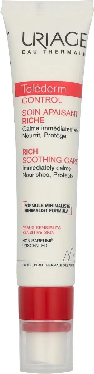 Uriage Toléderm Control Soin Apaisant Crème 40ml - 40 Stuks