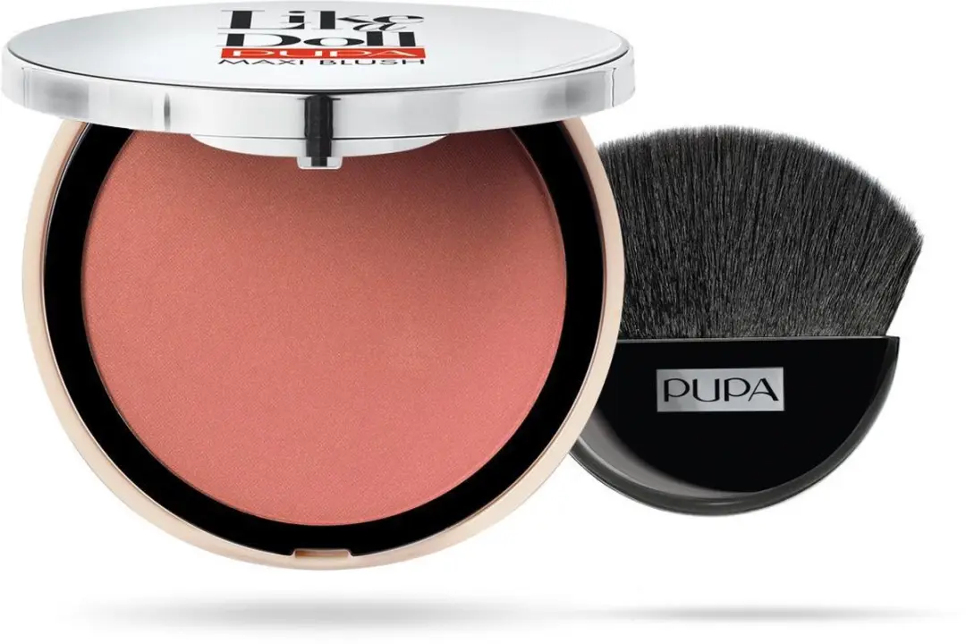 Pupa Like a Doll Maxi Blush 204 Vibrant Coral