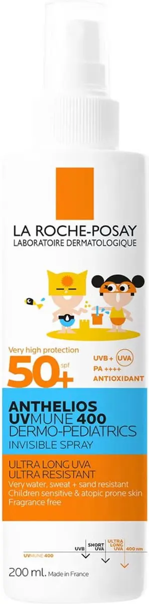 La Roche-Posay Anthelios UVMUNE Zonnebrandspray SPF50+ 200ml