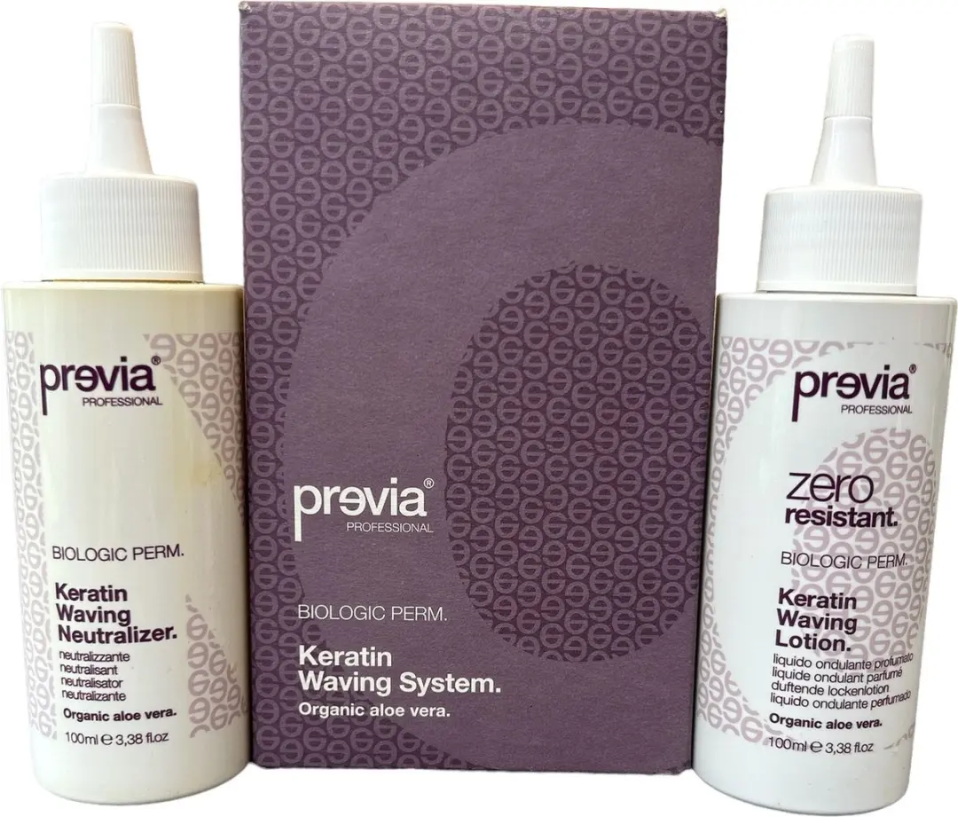 Previa Professional Keratin Waving System 2x100ml