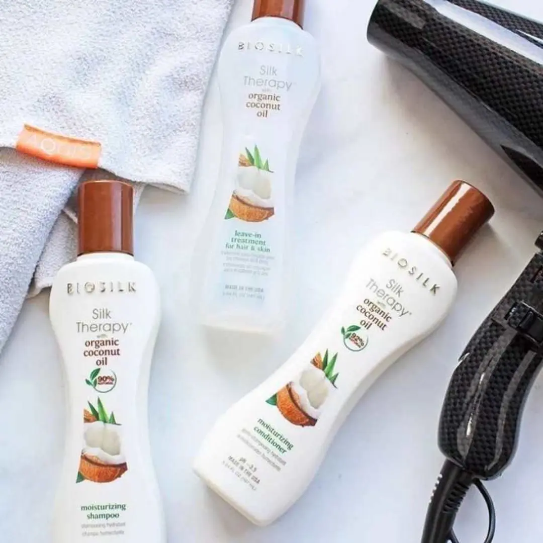 BIOSILK Organic Coconut Oil Shampoo 355ml