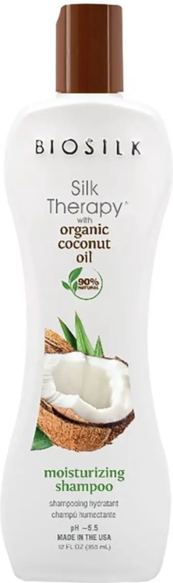 BIOSILK Organic Coconut Oil Shampoo 355ml