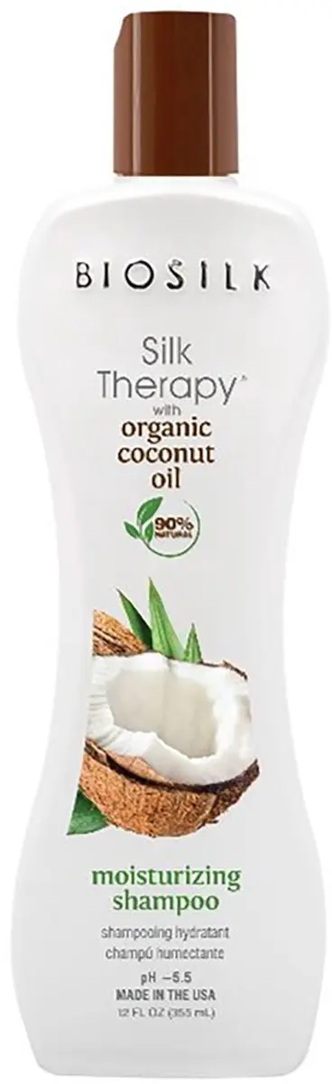 BIOSILK Organic Coconut Oil Shampoo 355ml