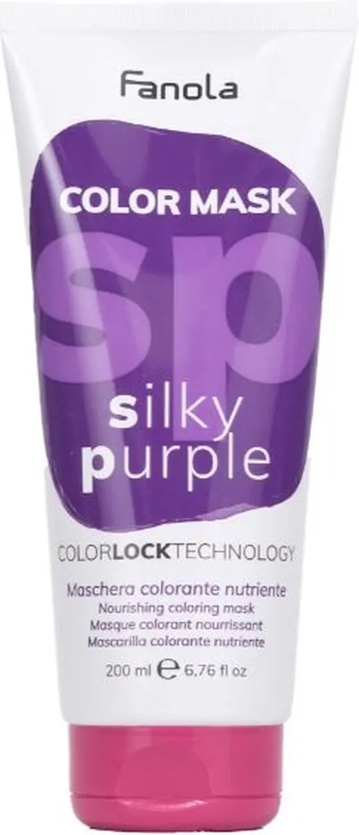 Fanola Color Mask Silky Purple 200ml - 200 Stuks