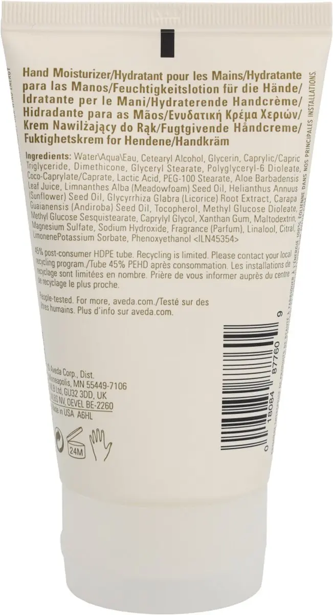 Aveda Hand Relief Moisturizing Cream 125ml