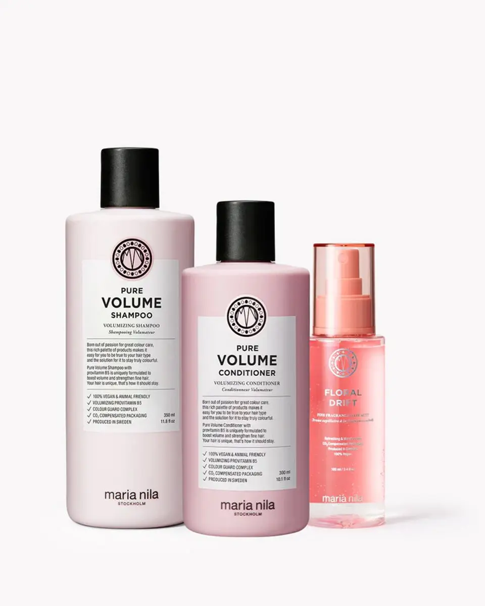 Maria Nila Pure Volume Beauty Box - 750ml - 3 Stuks