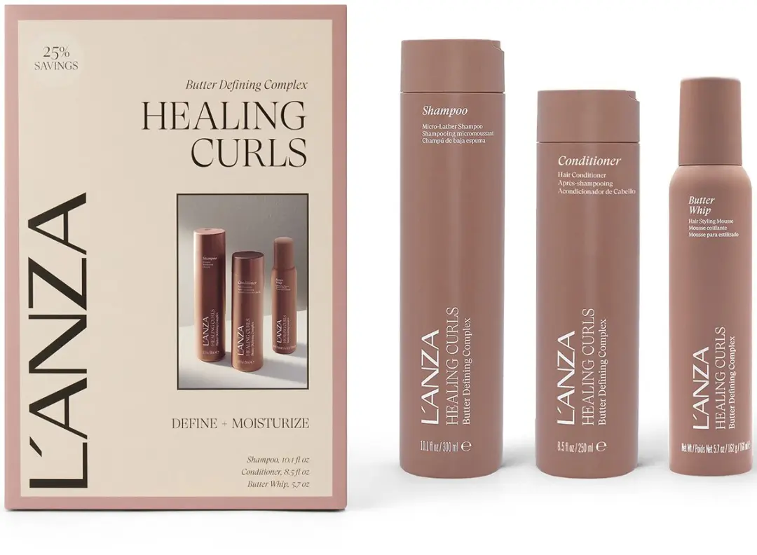 L'anza Healing Curls Holiday Set