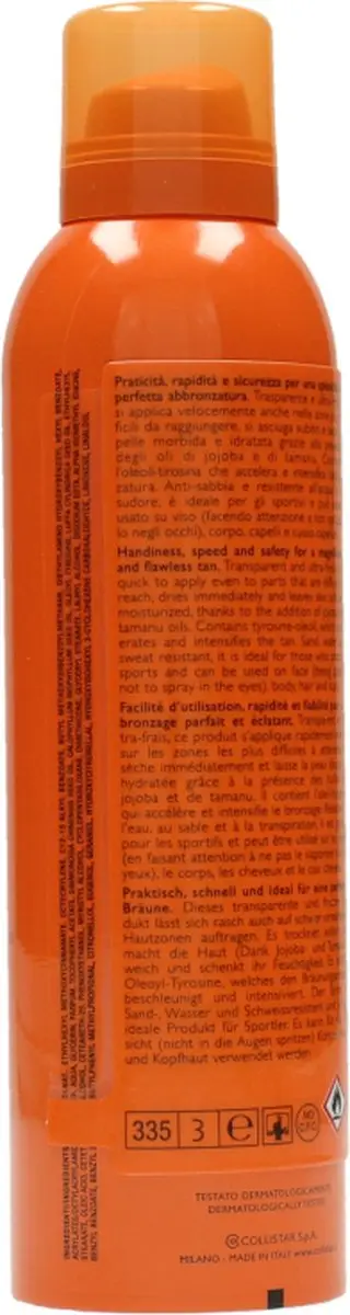 Collistar Moisturizing Tanning Spray SPF20 - 200ml