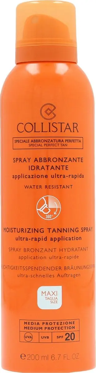 Collistar Moisturizing Tanning Spray SPF20