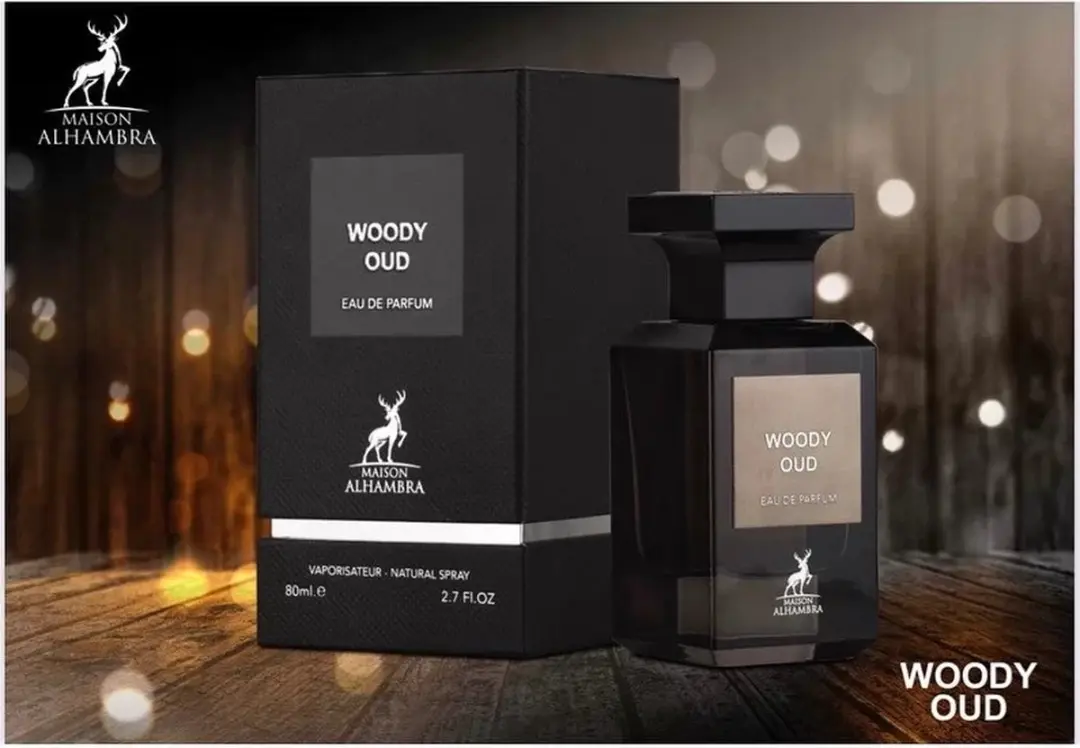 Maison Alhambra Woody Oud Dark Aoud Eau de Parfum 80ml