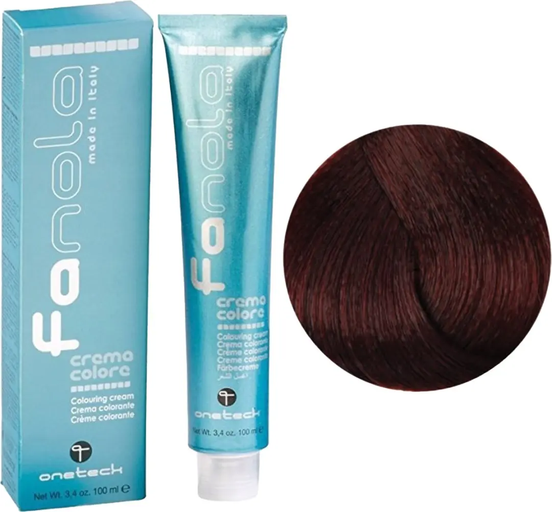 Fanola Professional Haarverf 5.66 Light Chestnut Intense Red - 150ml