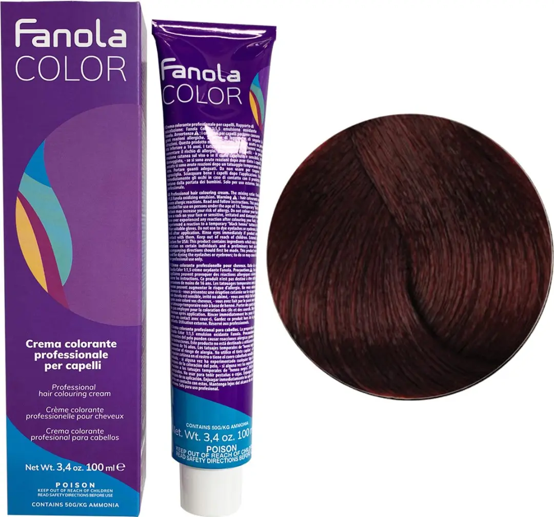 Fanola Professional Haarverf 5.66 Light Chestnut Intense Red