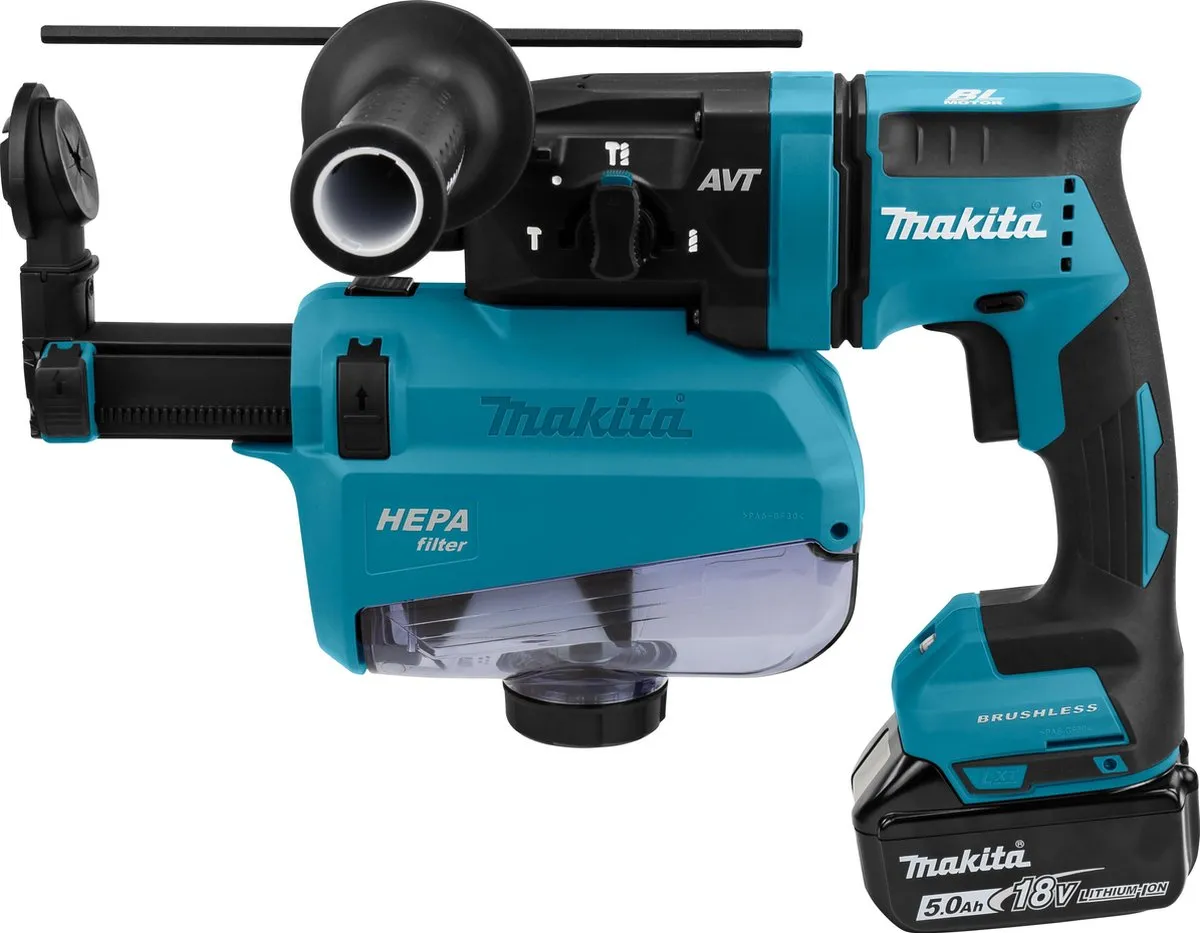 Makita DHR182TWJU 18V Combihamer - 18mm Beton