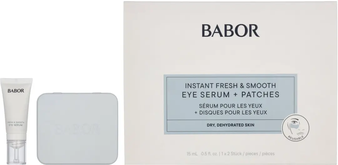 Babor Instant Fresh & Smooth Oogserum & Patches