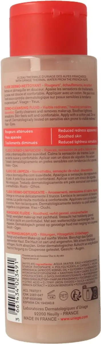 Uriage Roséliane Reinigingslotion 250ml