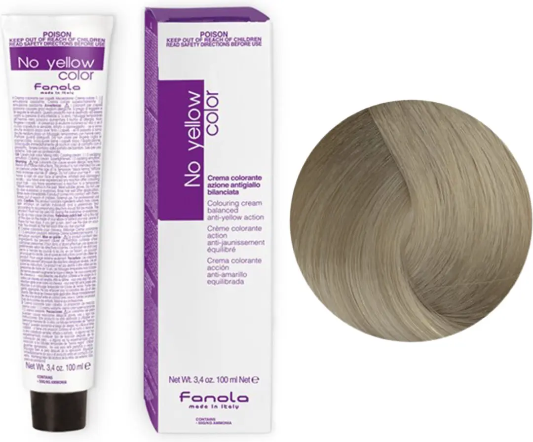 Fanola No Yellow Balanced Anti-Yellow Cream 100ml