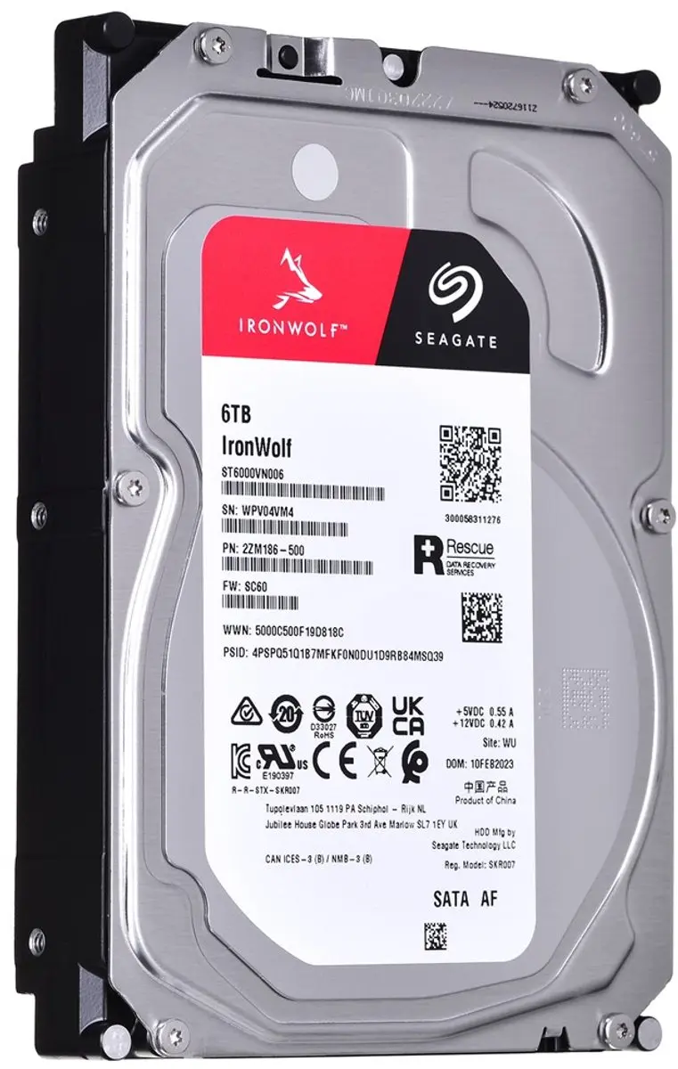 Seagate IronWolf ST6000VN006 NAS HDD 6TB - afbeelding 5 van 6