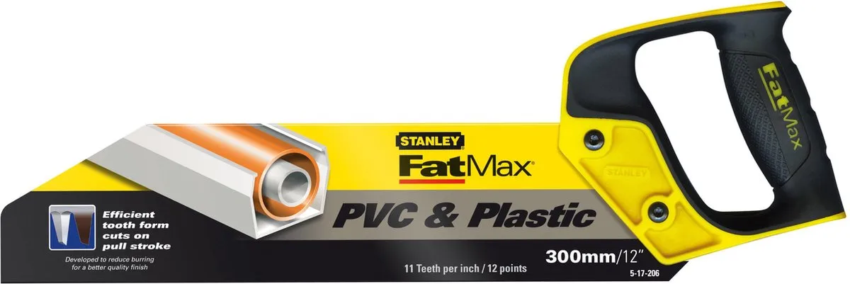 Stanley FatMax Handzaag 300mm 11T/inch - PVC