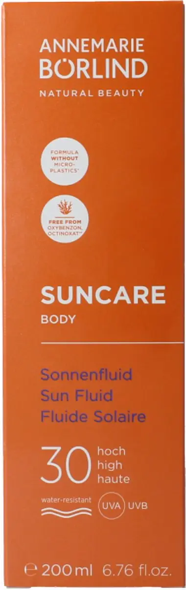 Annemarie Börlind Body Suncare Fluid SPF30 200ml