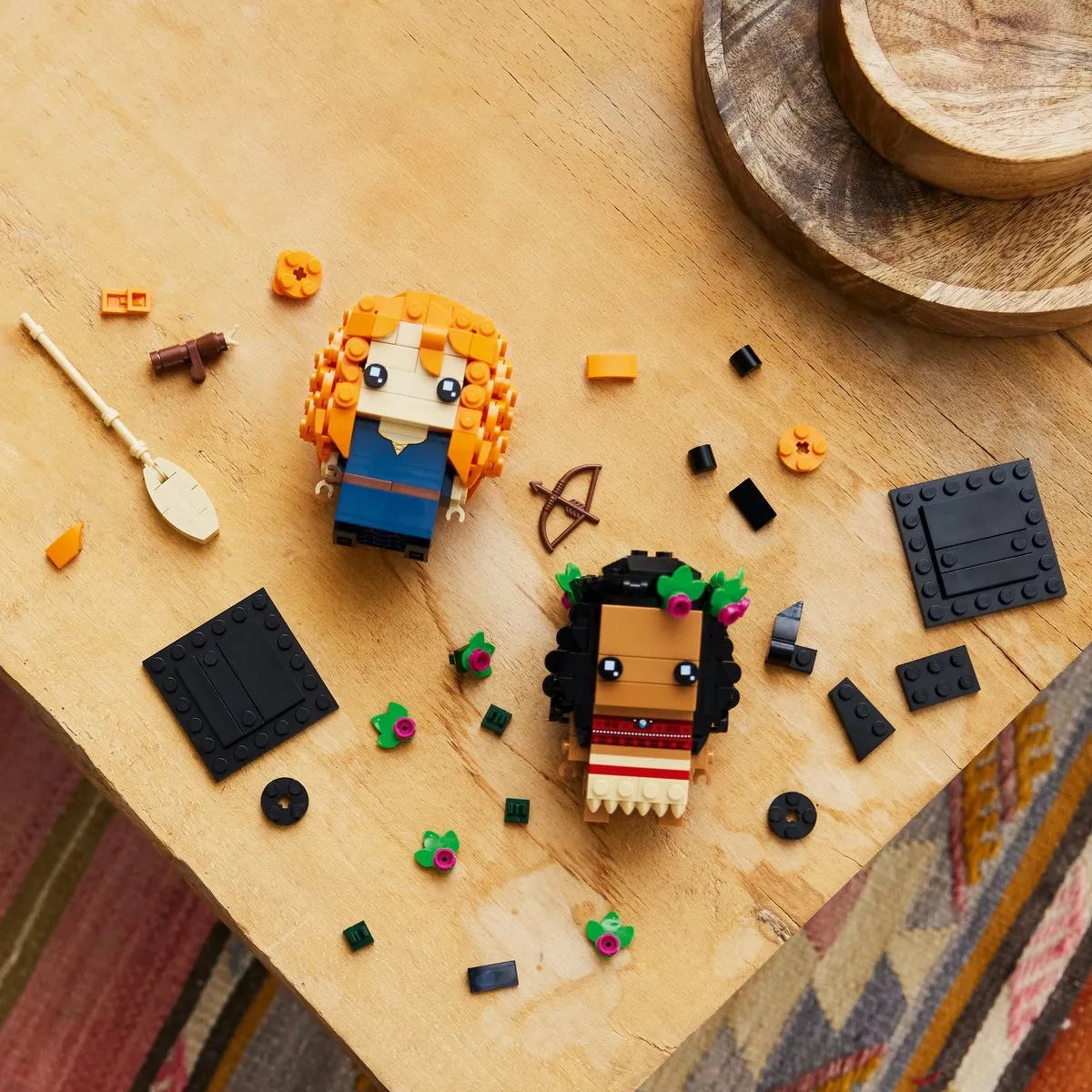 LEGO Disney Brickheadz 40621 - Vaiana & Merida - 410 Stukken - afbeelding 5 van 6