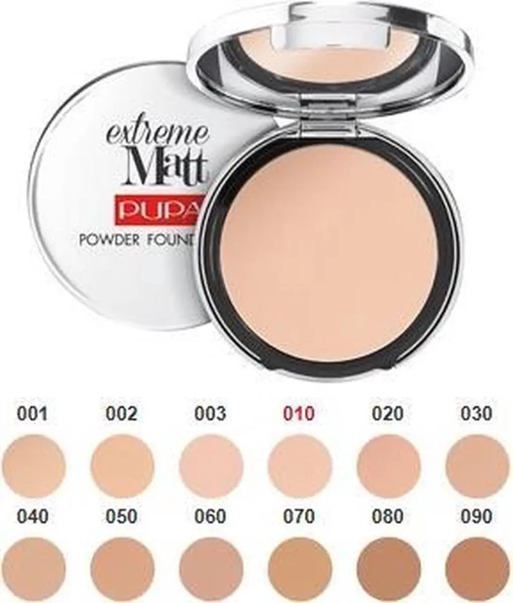 Pupa Milano Extreme Matt Powder Foundation 060 Golden Beige 11ml