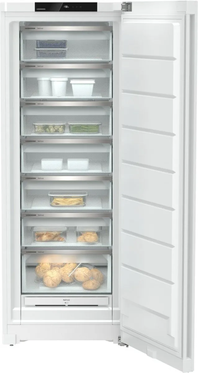 Liebherr FNc 7227 Plus Vrieskast 363L - 7 Vakken - 19 Kg/24u - Wit