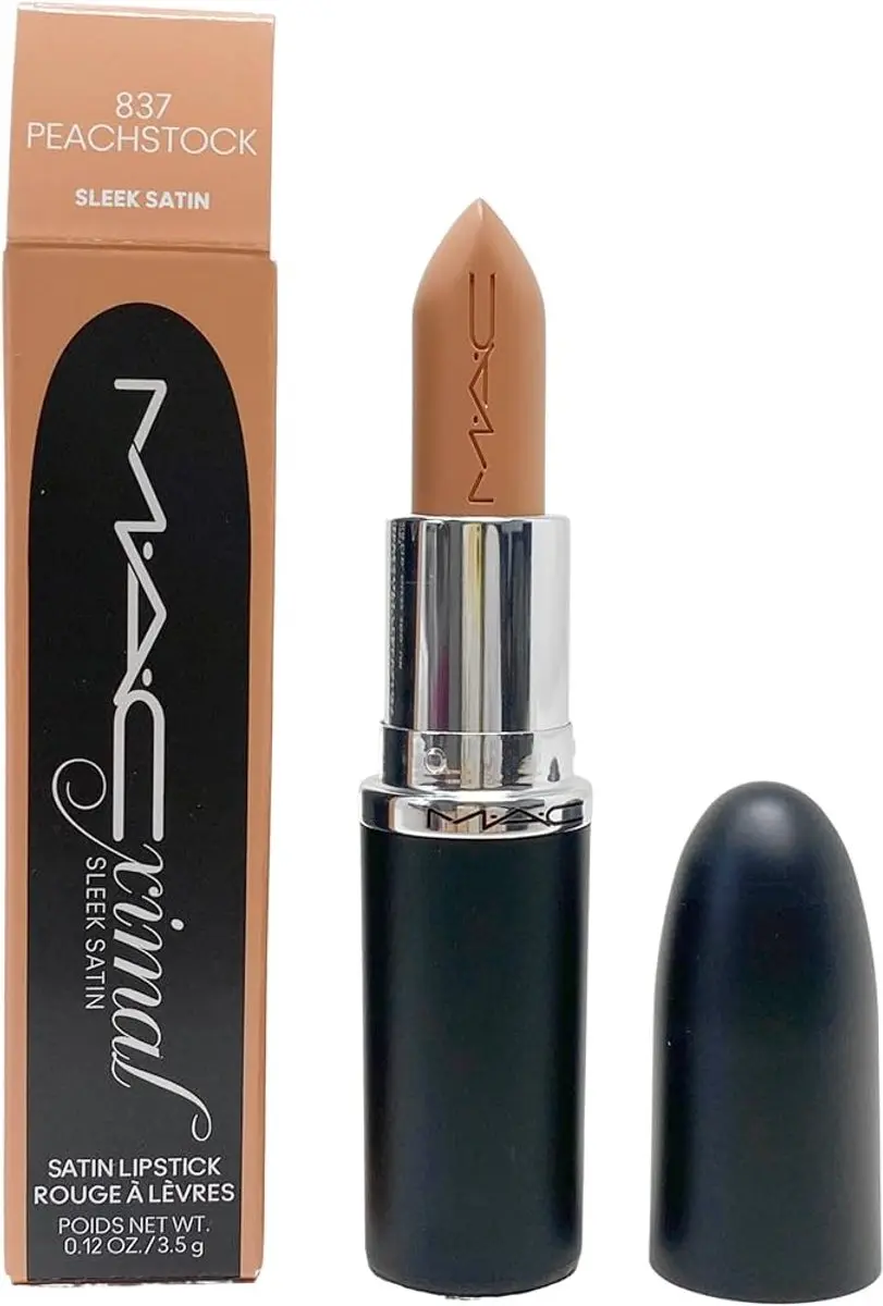 MAC Ximal Sleek Satin Lipstick 837 Peachstock