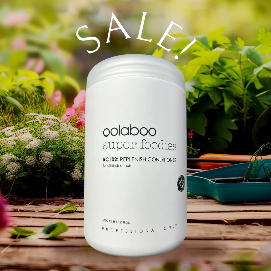 Oolaboo Super Foodies Replenish Conditioner 1000ml - met pomp