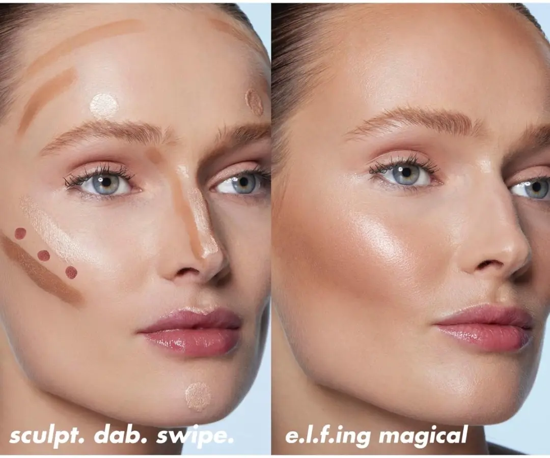 ELF Cosmetics Halo Glow Highlight Beauty Wand Rose Quartz - 10ml - afbeelding 6 van 6
